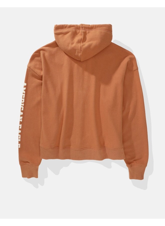 AE Puffy Graphic Zip-Up Hoodie