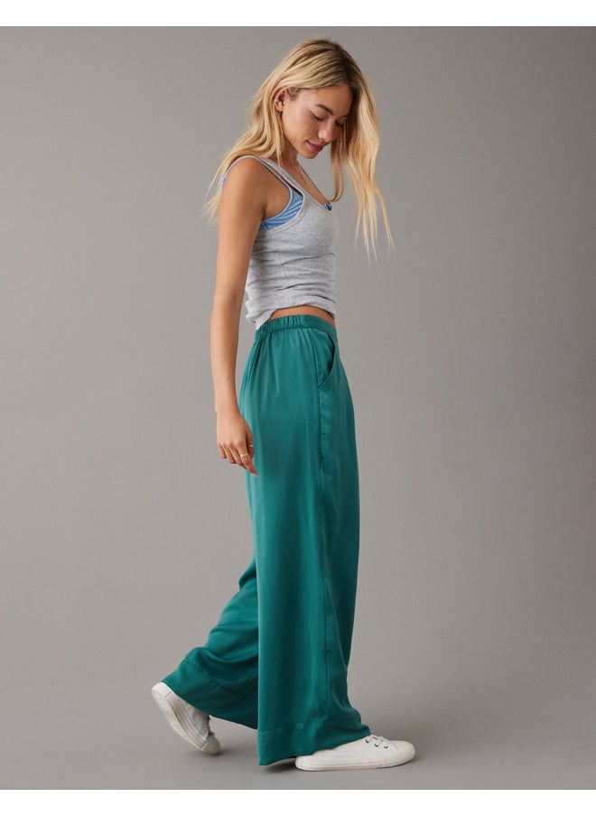 AE High-Waisted Pull-On Wide Leg Pant