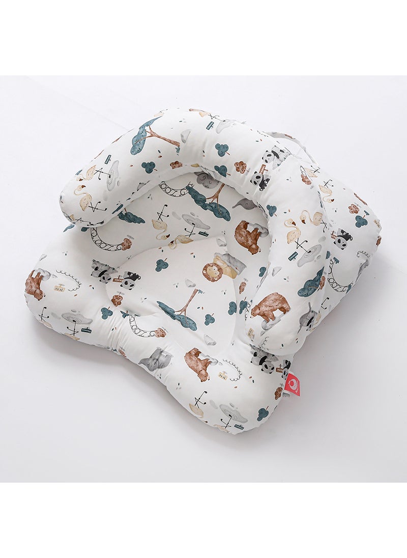 Cross-border Feeding Artifact Baby Breastfeeding Pillow Sloping Mat Anti-Spitting Lying Sleeping Baby Learning to Sit Pillow Baby Sleeping Mat Nordic Paradise