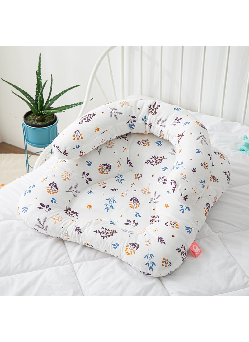 Cross-border Feeding Artifact Baby Breastfeeding Pillow Sloping Mat Anti-Spitting Lying Sleeping Baby Learning to Sit Pillow Baby Sleeping Mat Lucky Grass