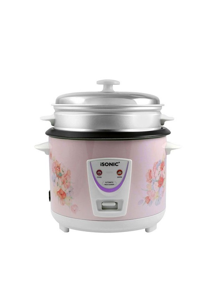 Electric Rice Cooker 1.8L 1.8 L 700.0 W IRC 758 Pink/White/Silver