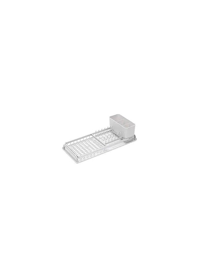 Brabantia Compact Dish Drying Rack, Large, Light Gray