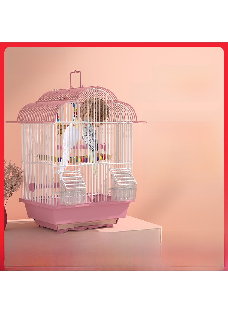 Parrot Cage Budgie Finch Breeding Home Length 29.5 * Width 22 * height 41cm