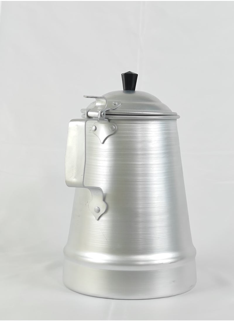 3.2L Classic Retro Stove Top Aluminum Tea Kettle Ergonomic Handle Kettle with Push Open Lid