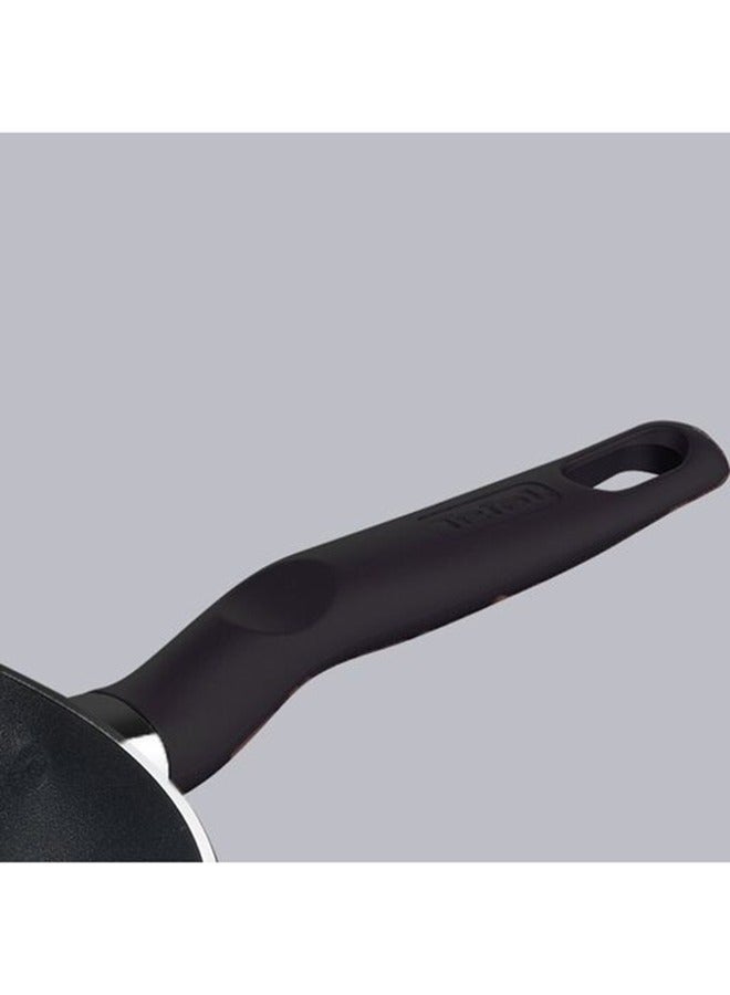 TEFAL Cooking Set | Super Cook 12 pc set | Non-Stick Coating | Thermo-Signal Heat Indicator | Diffusion Base B459SC84 Black 28cm