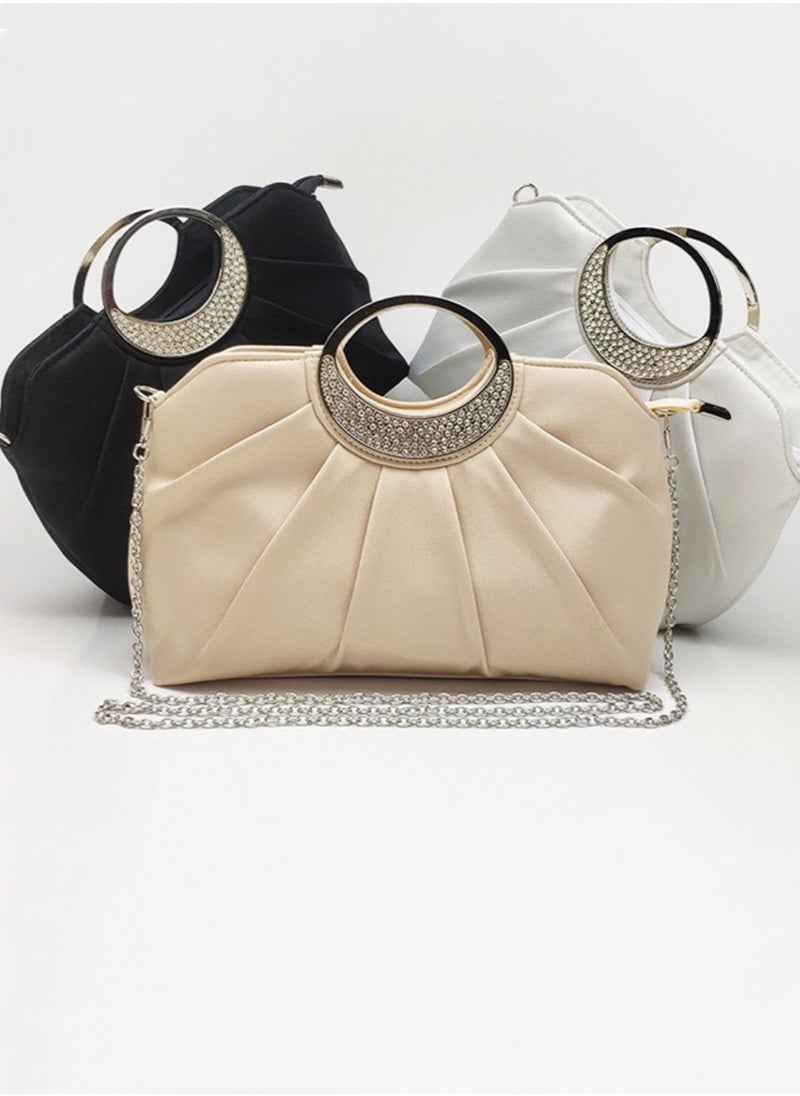 Retro Shell-Shaped Clutch Small Bag, Elegant Evening Party Essential,Megadeals-ae