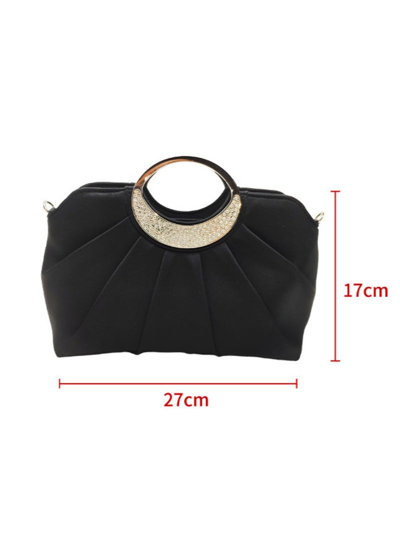 Retro Shell-Shaped Clutch Small Bag, Elegant Evening Party Essential,Megadeals-ae