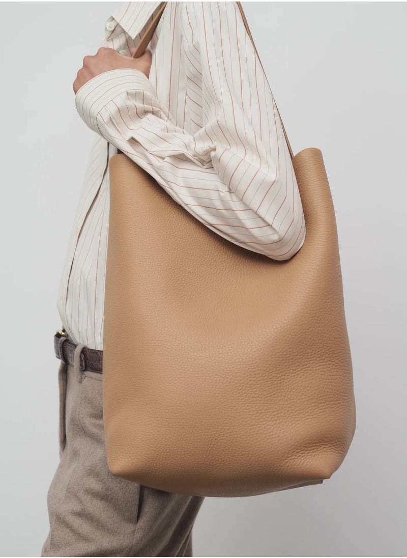 THE ROW N/S Park leather tote