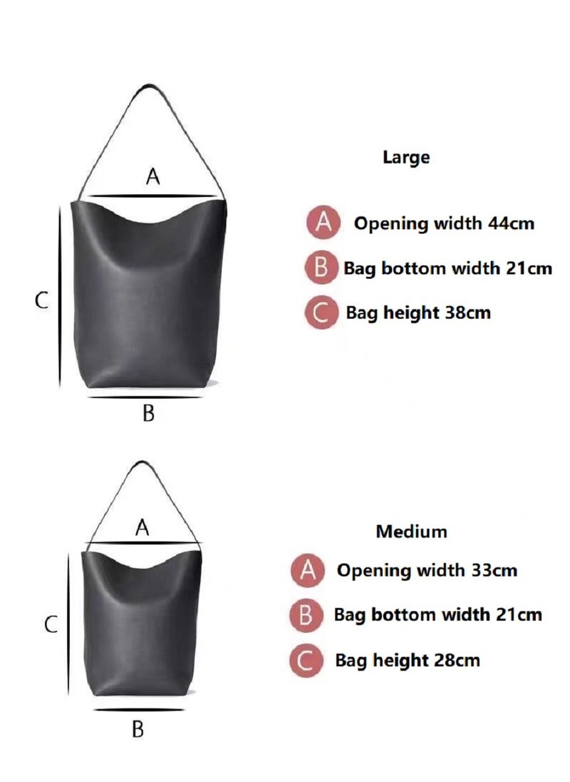 THE ROW N/S Park leather tote