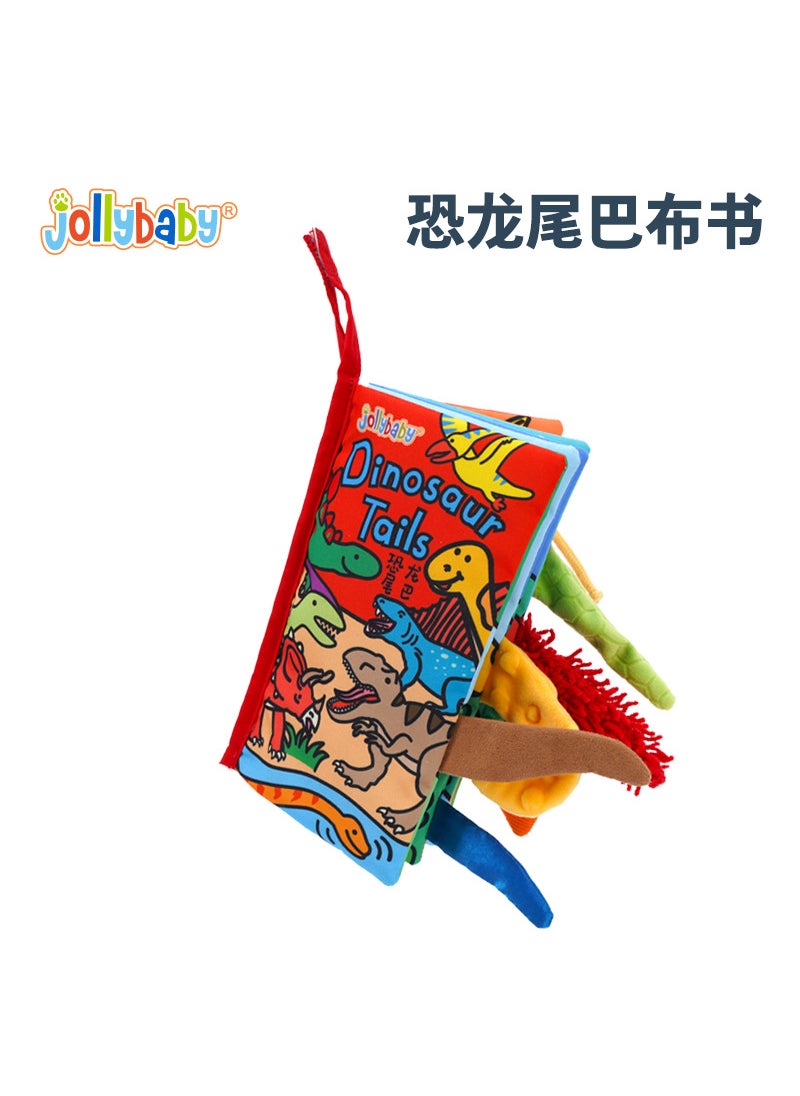 Tear-Resistant Tail Cloth Book for Babies Dinosaur Tail Cloth Book (Chinese and English)