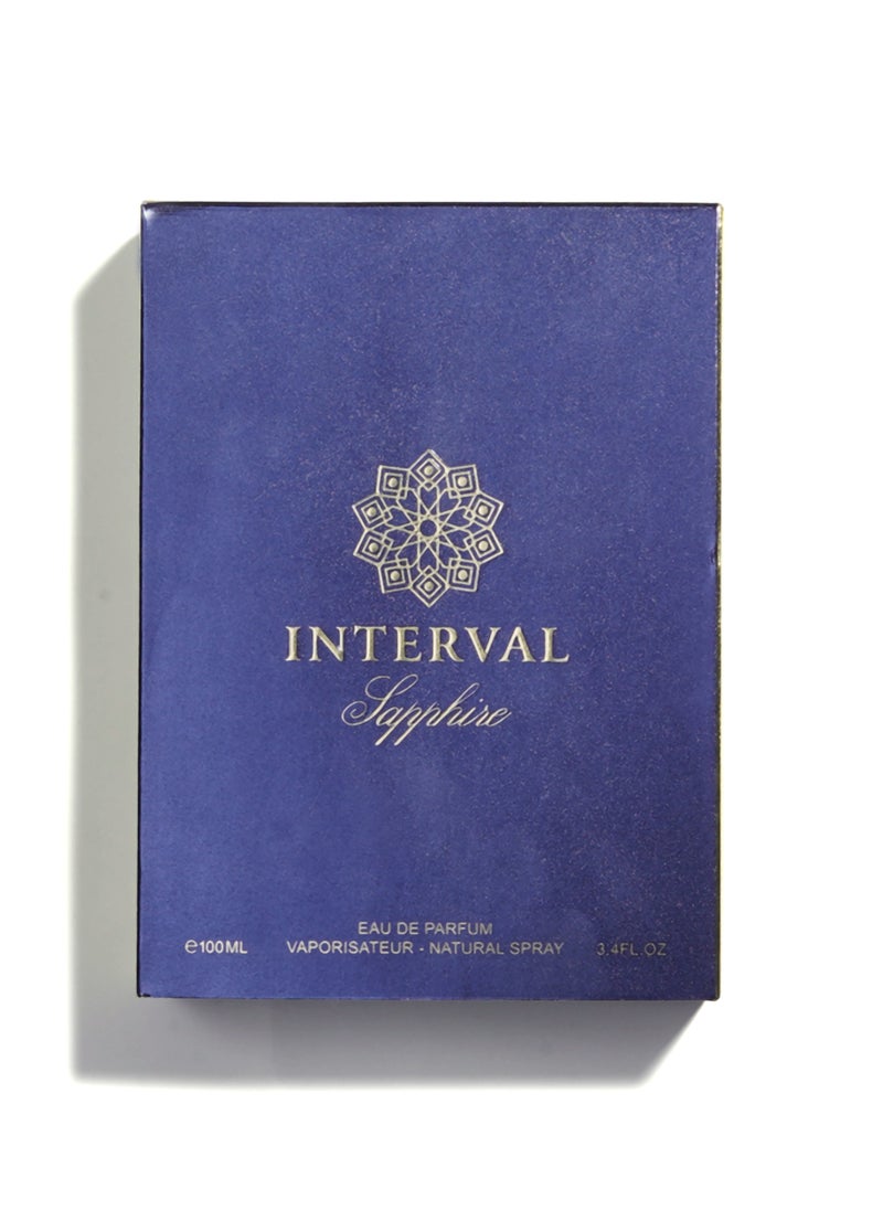 Interval Sapphire Unisex Perfume EDP 100ml