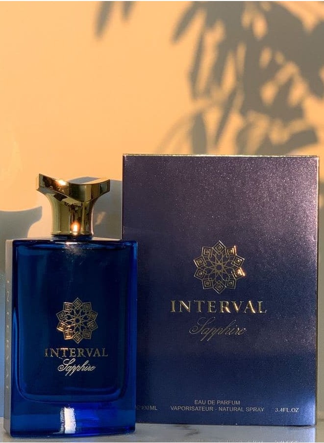 Interval Sapphire Unisex Perfume EDP 100ml