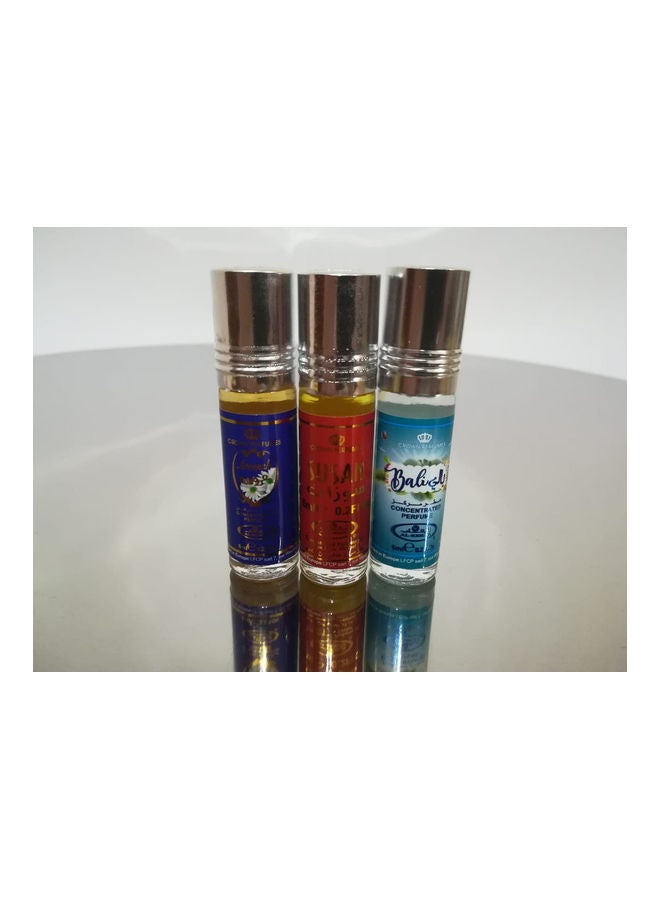 3-Piece Aroosah Susan Bali Perfume Oil Set 6ml