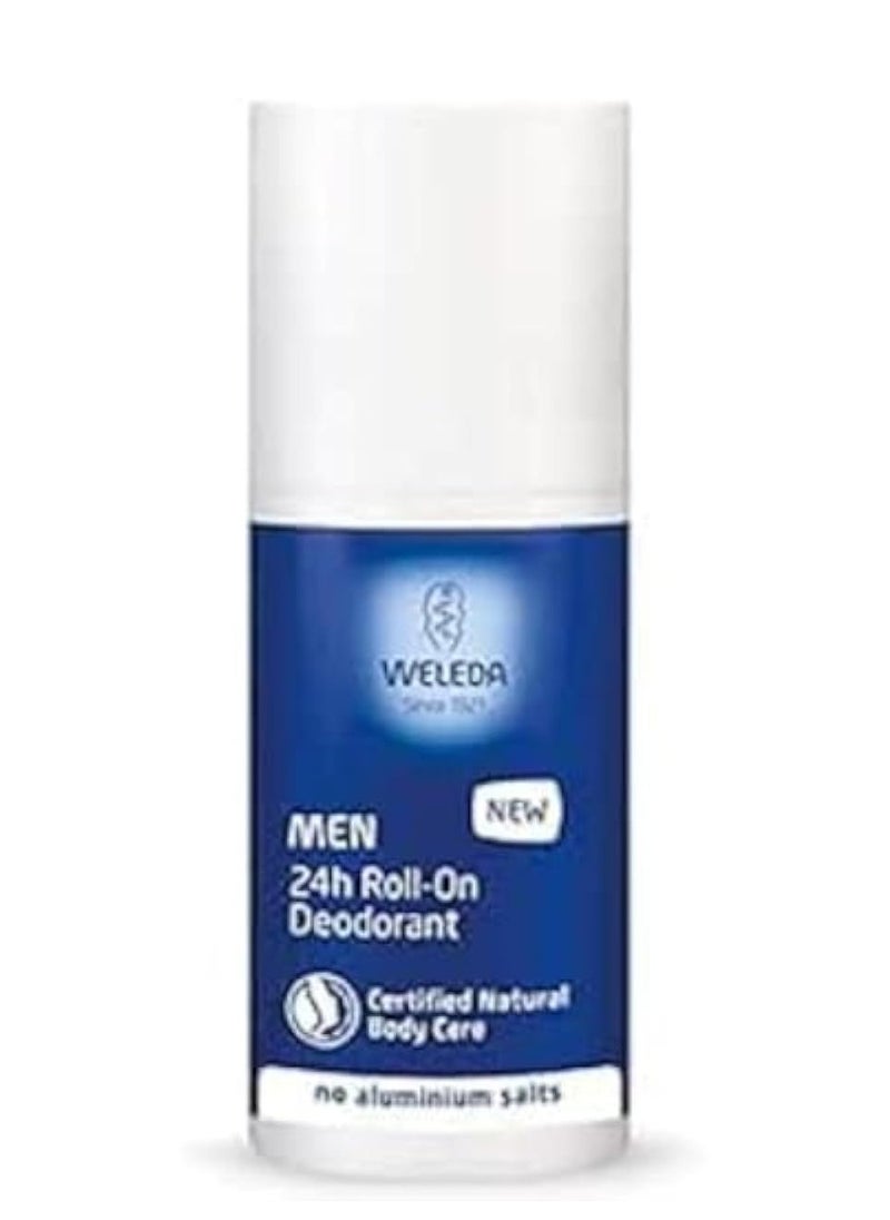 Underarm Roll On 24Hrs Body Odour Protection Men Deodorant Quick Dry No Aluminium Salt 50ml