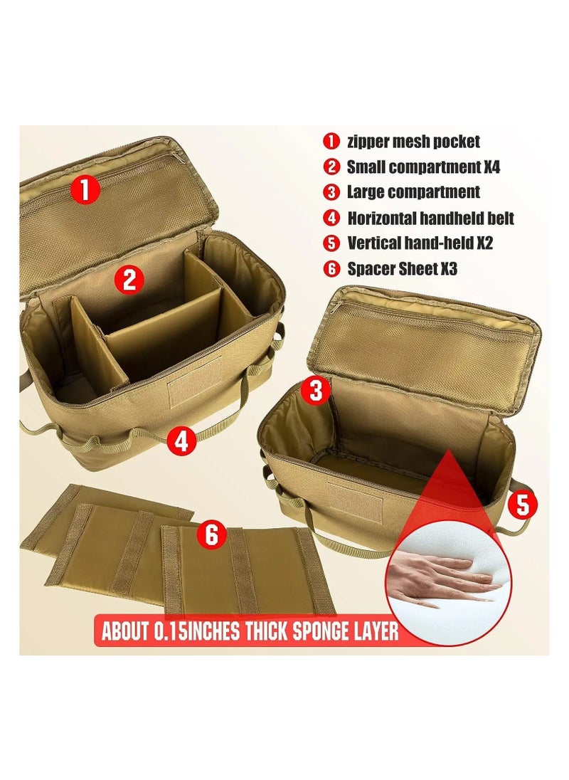 Outdoor Tactical Molle Car Trunk Cargo Organizer - Versatile Storage Bag and Bin for Car and Truck - Durable, Spacious, and Adjustable Design for Ultimate Vehicle Organization