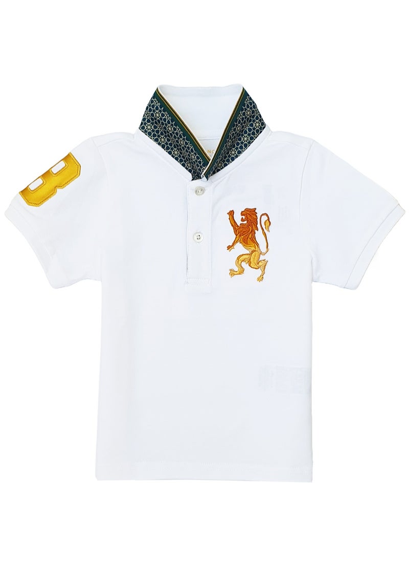 Junior 3D Lion Polo