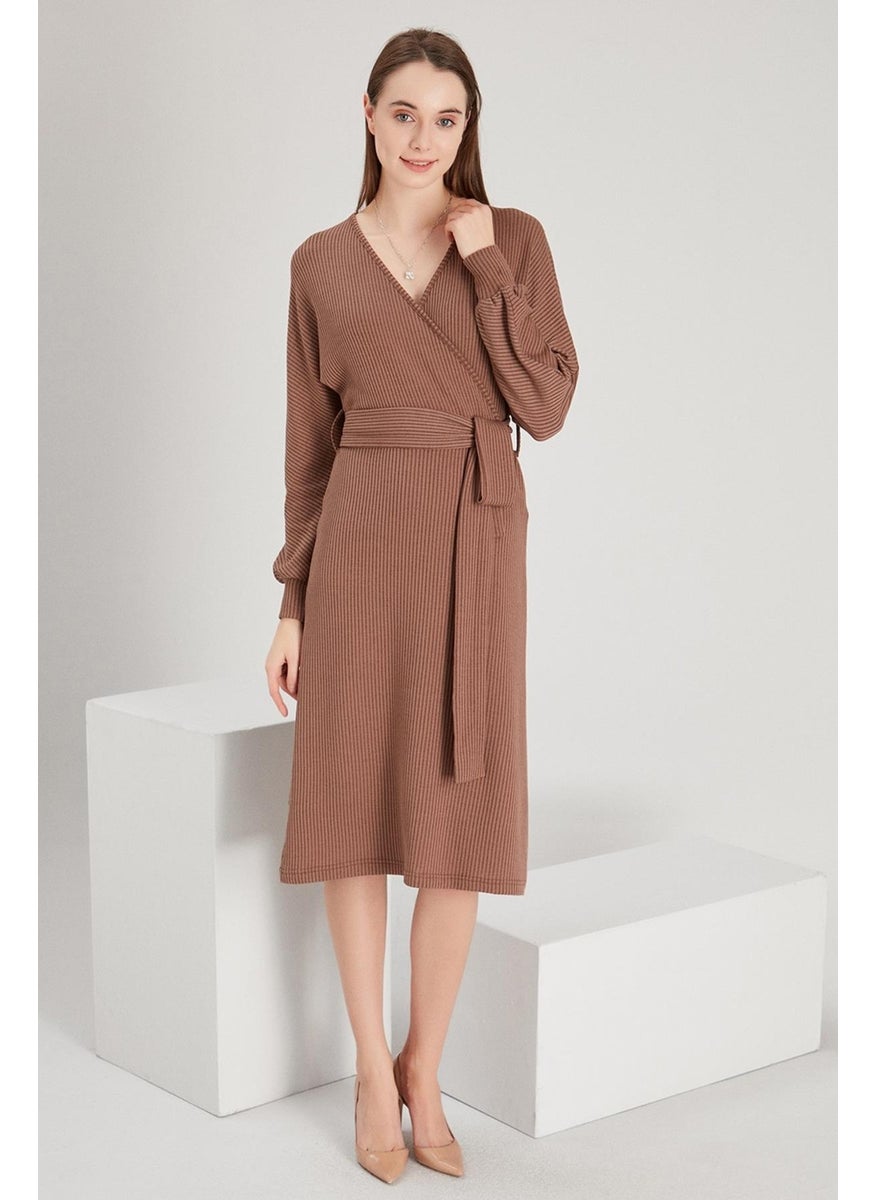 Alexandergardı Double Breasted Collar Dress (B21-36900)