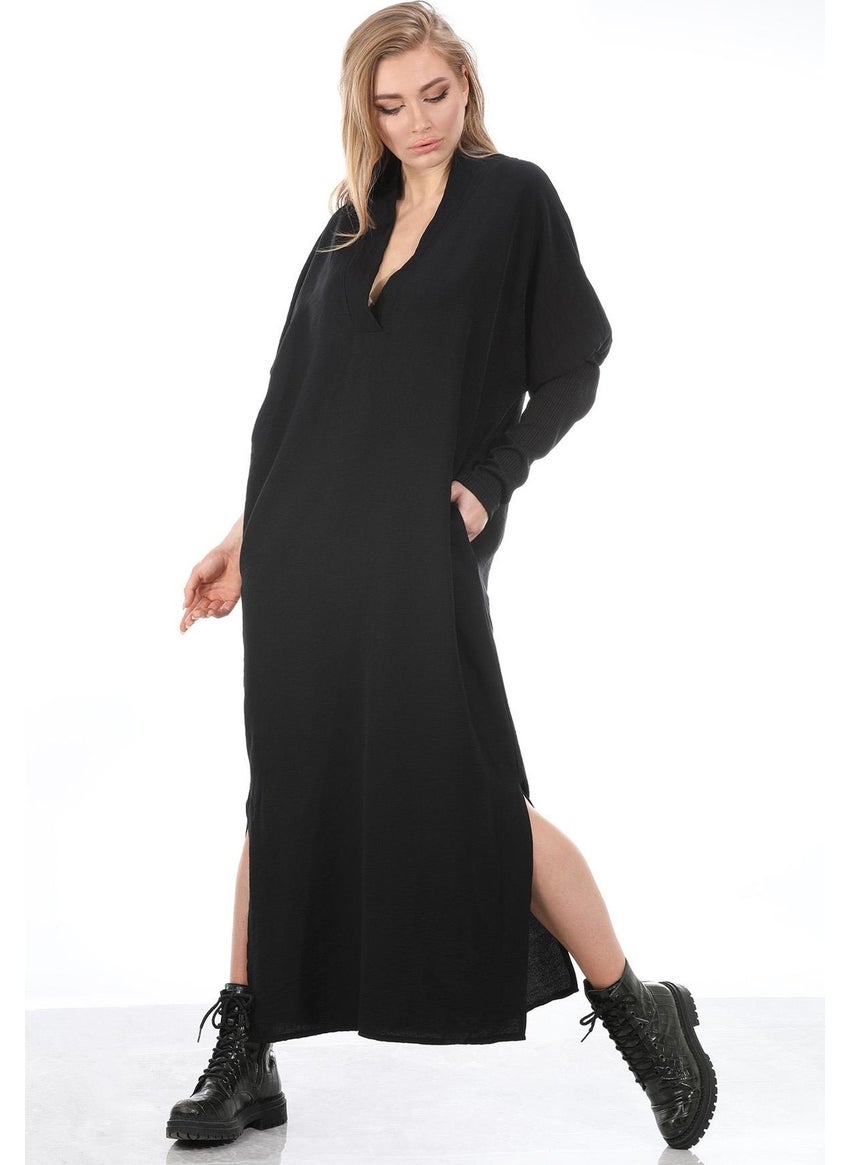 Slit Long Dress (B21-700501)