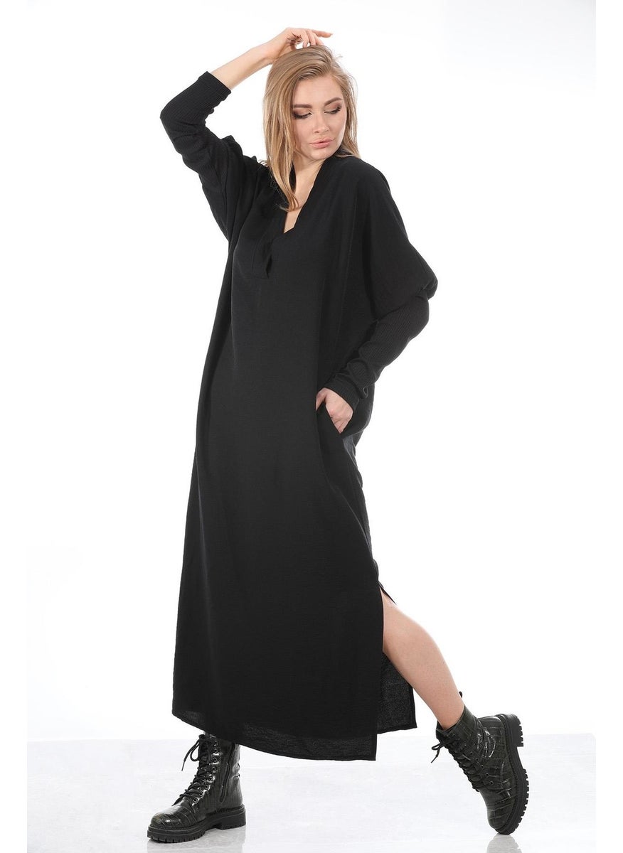 Slit Long Dress (B21-700501)