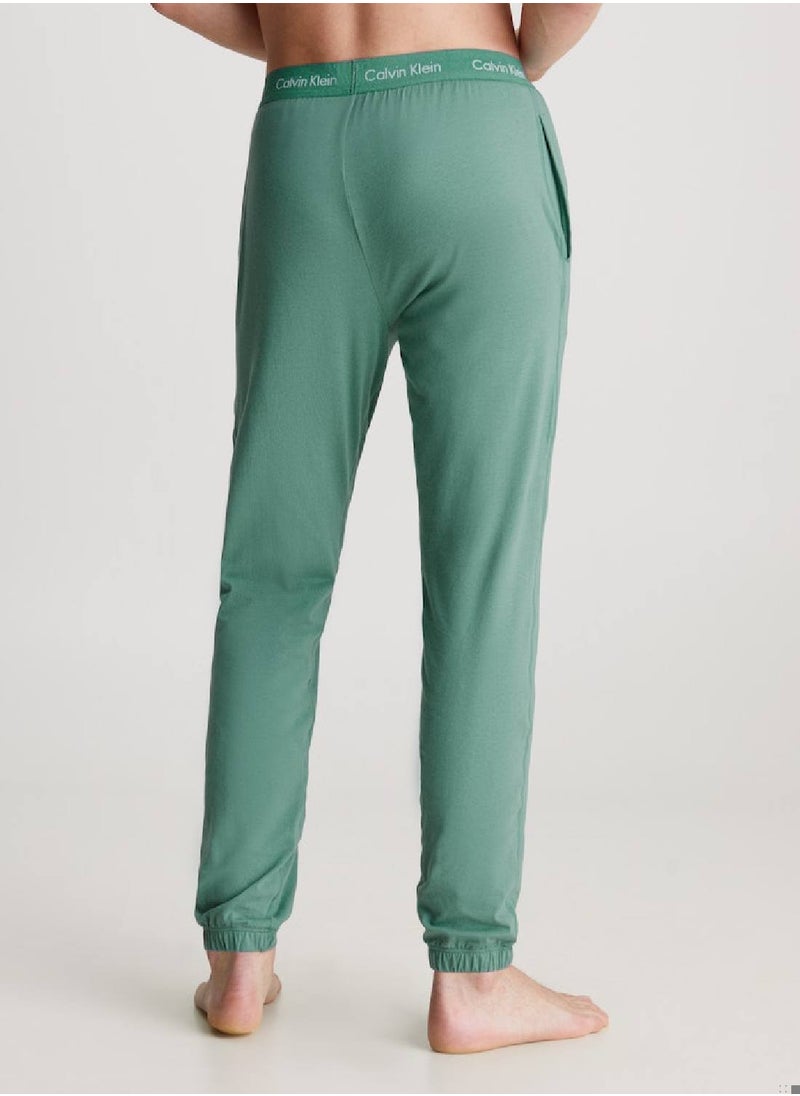 Men's Lounge Joggers - Ultra Soft - Cotton, Green