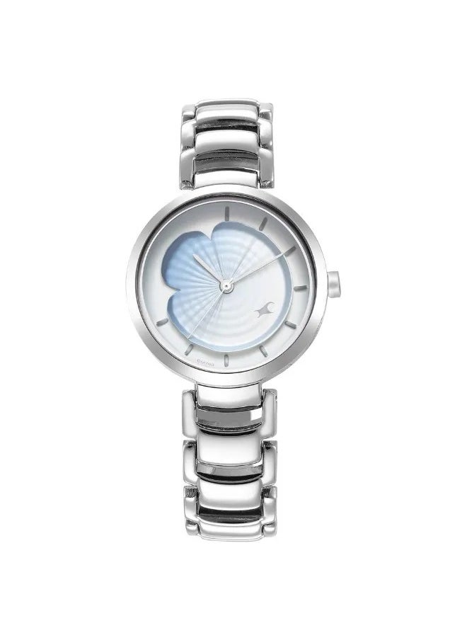 Women's Analog Round Shape Metal Wrist Watch - 6277SM01 -  Mm