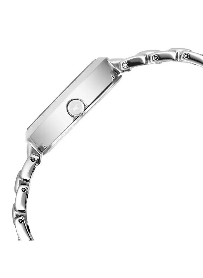 Women's Analog Round Shape Metal Wrist Watch - 6277SM01 -  Mm