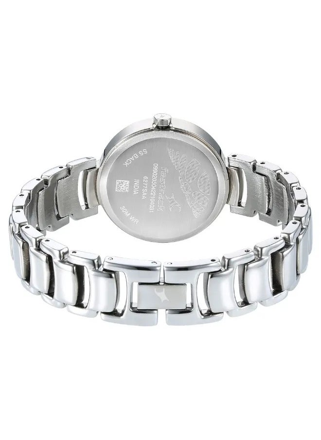 Women's Analog Round Shape Metal Wrist Watch - 6277SM01 -  Mm