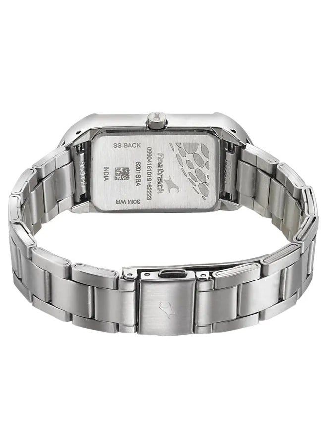 Women's Analog Stainless Steel Wrist Watch - 6201SM01 - 44 Mm