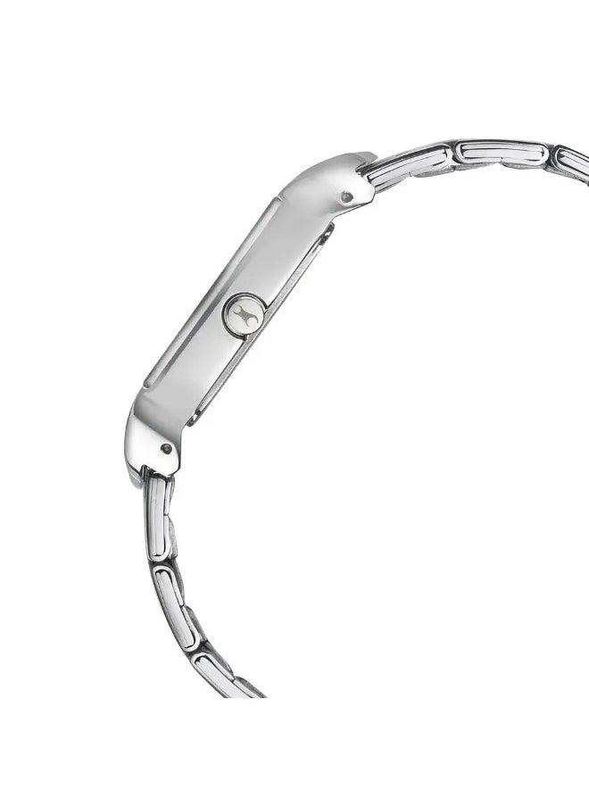 Women's Analog Stainless Steel Wrist Watch - 6201SM01 - 44 Mm