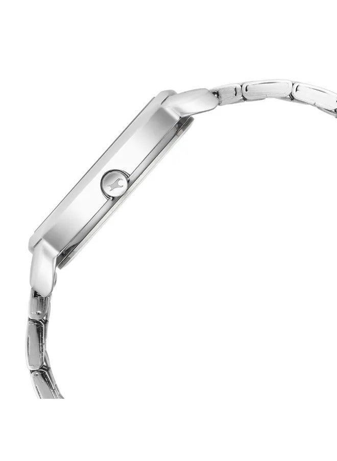 Women's Analog Round Shape Metal Wrist Watch - 6282SM01 -  Mm