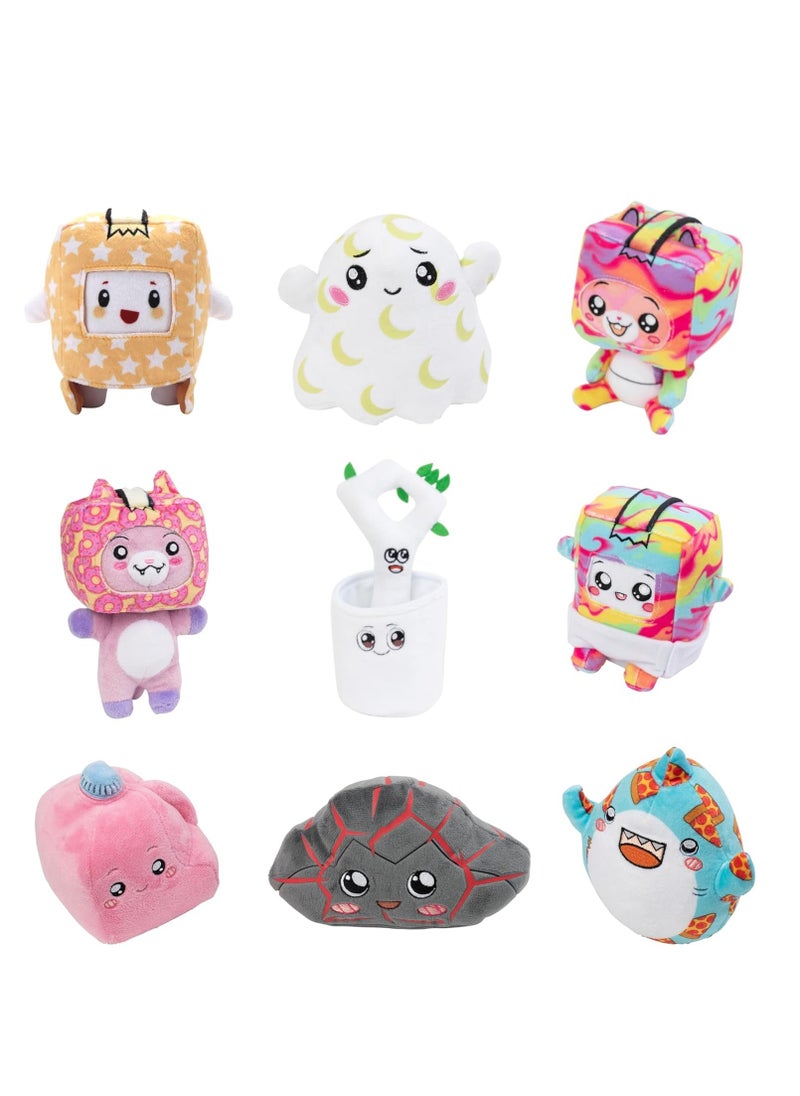 LankyBox Mini Mystery Plush Series 2, Collectible Blind Box Mini Plush