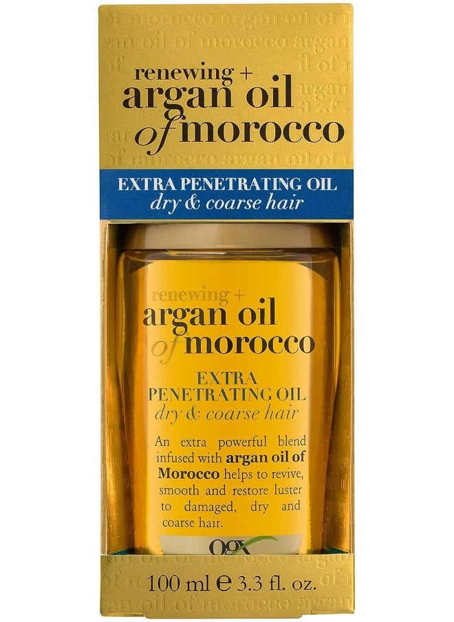 Argan Oil Of Morocco Extra Penetrating Oil For Dry & Coarse Hair, 100Ml