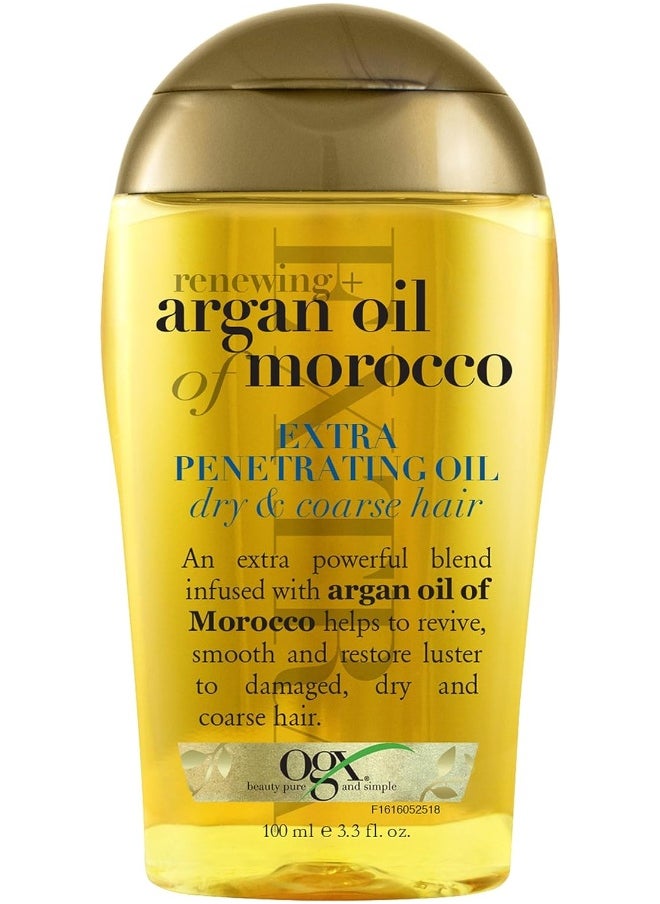 Argan Oil Of Morocco Extra Penetrating Oil For Dry & Coarse Hair, 100Ml