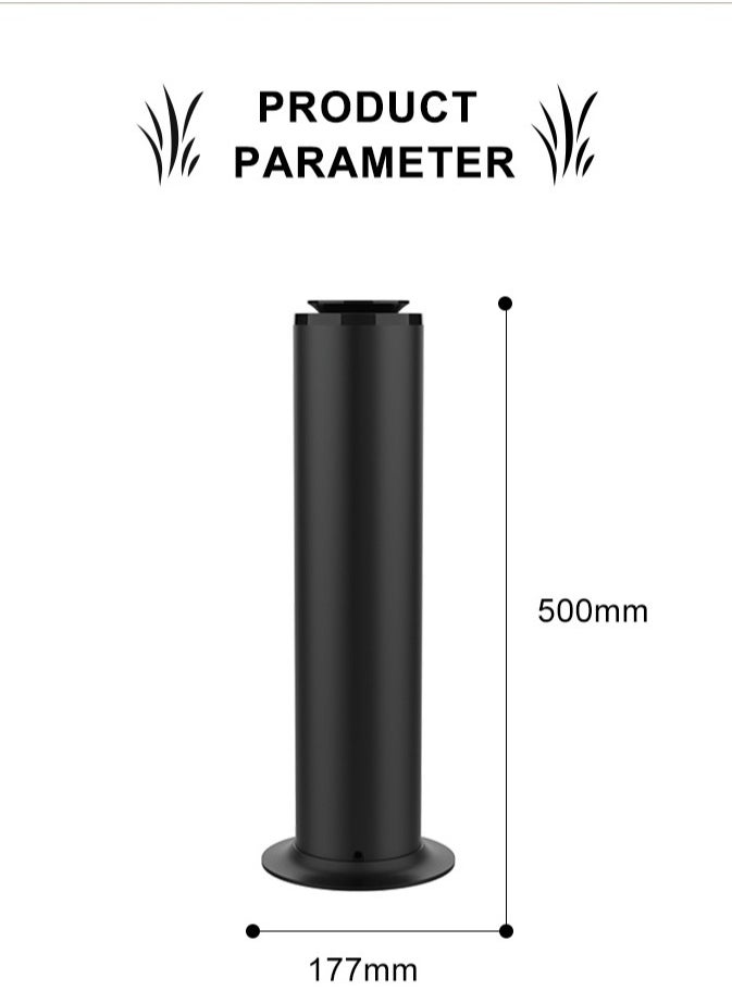 Aroma Oil Diffuser, Aromatherapy Machine, Automatic Incense Sprayer, Fragrance Diffuser, Bluetooth Control Essential Oil Machine, Stand Alone Tower Diffuser 500ml