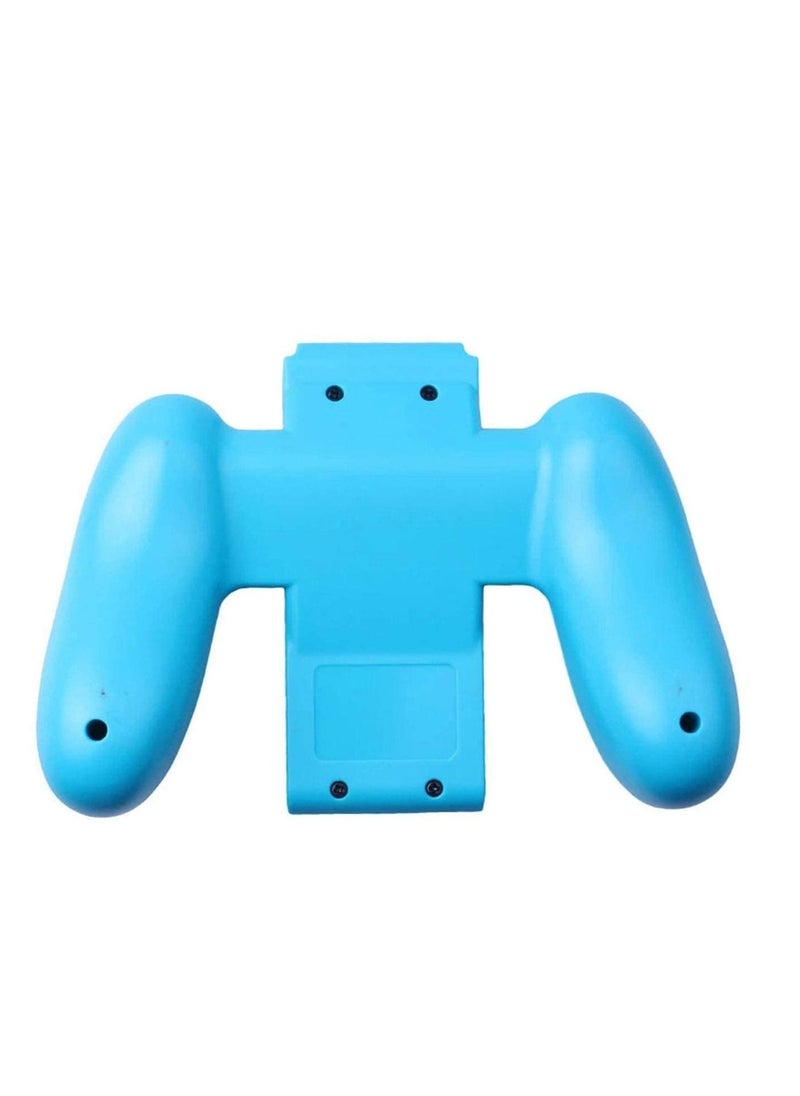 Switch Grip Kit Grip Handle Bracket Support Holder Hand Grips for Nintendo Switch Controllers Joycon Comfort Grip Compatible with Nintendo Switch Blue