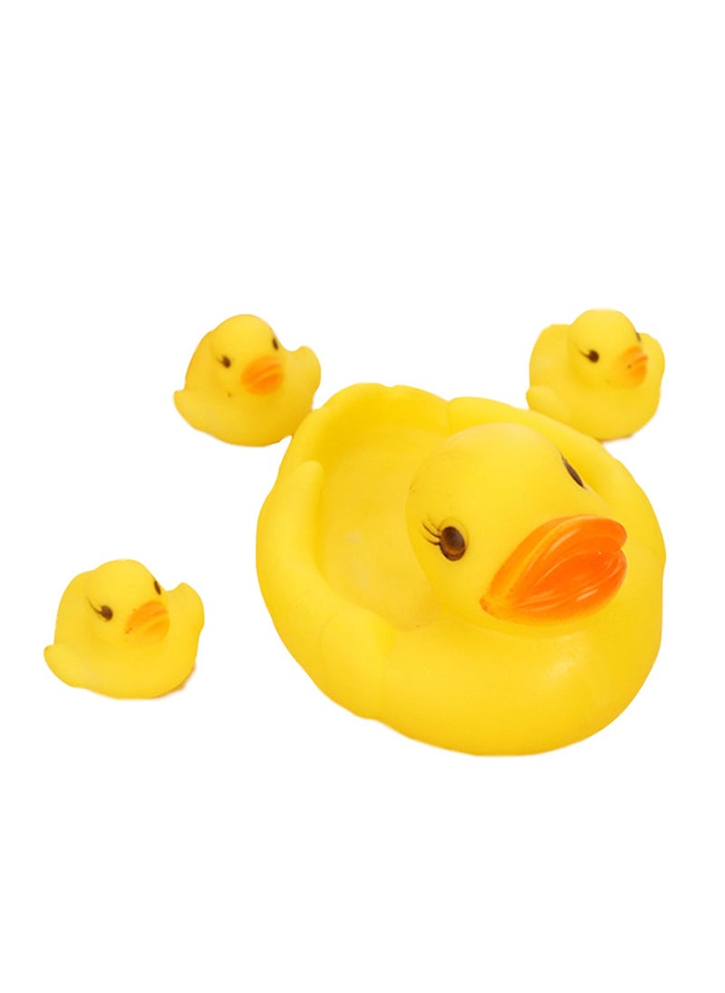 Star Babies Buy 2 Get 1 (Foldable Bathtub, Sink Bather with Free Rubber Duck Toy 4pcs)-Pink