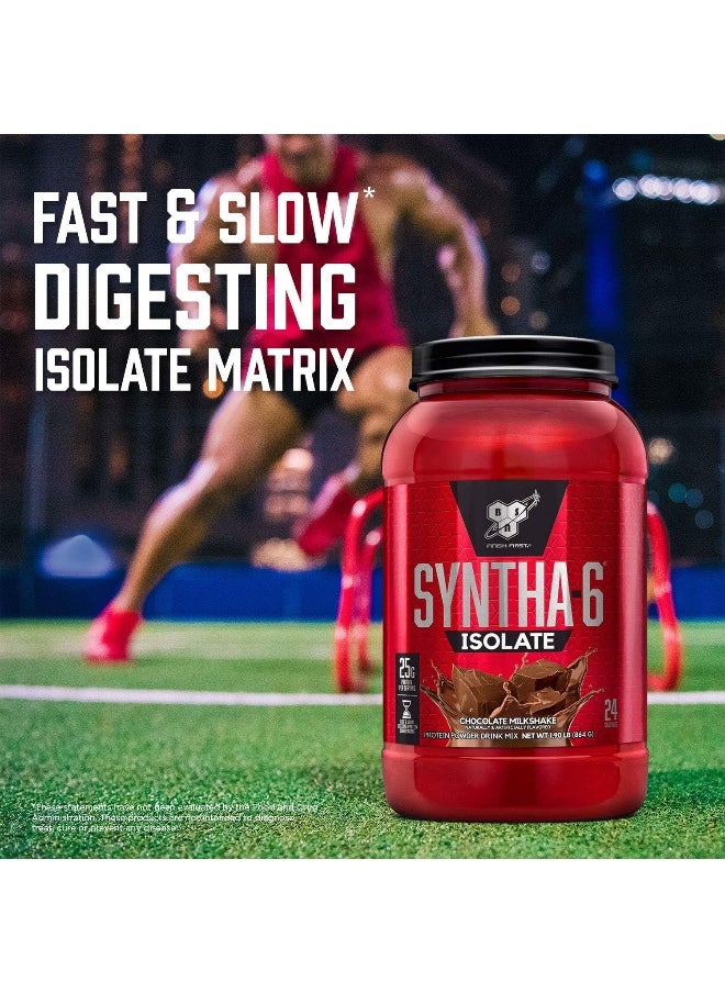 Syntha-6 Isolate Protein Powder Strawberry Milkshake 48 Servings