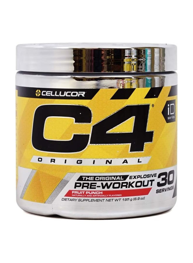 C4 Original Preworkout Powder Vitamin C For Immune Support Sugar Free Preworkout Energy 30 Servings Packaging May Vary