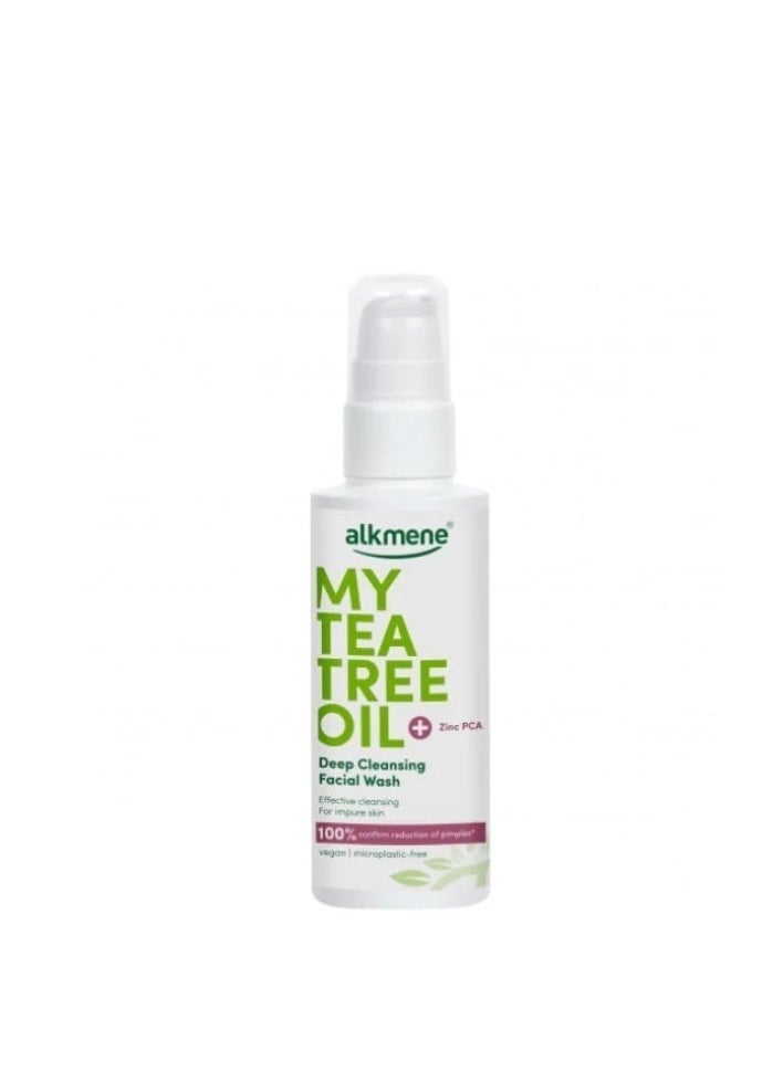My Tea Tree Oil Deep Cleansing Facial Wash Impure Skin Cleansing Pimple Reduction 150ml