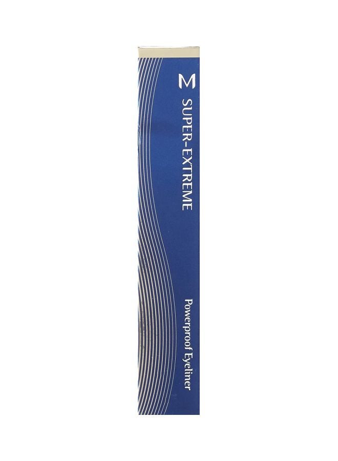 M Super Extreme Powerproof Eye Liner Black