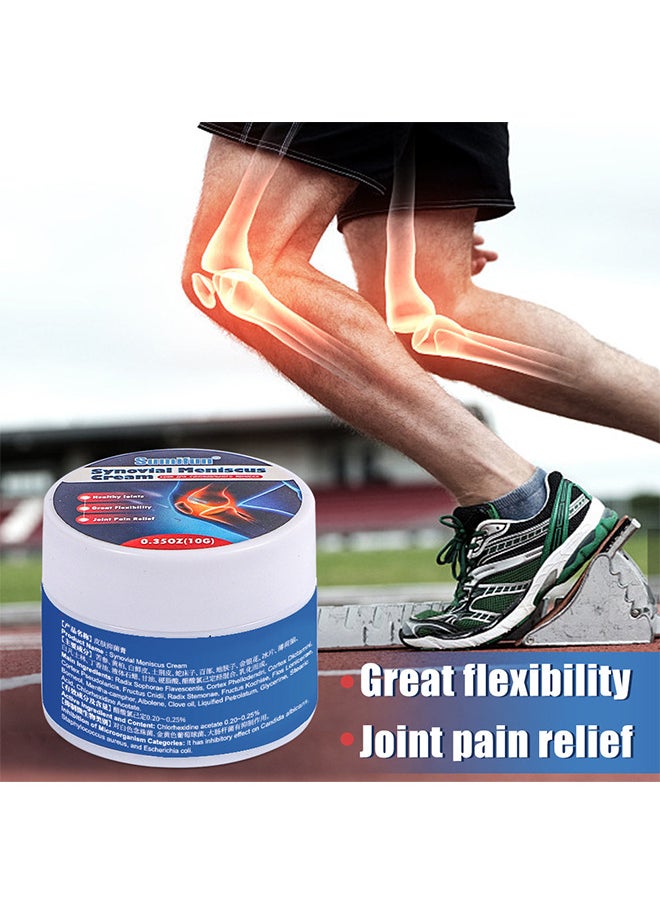 Synovial Meniscus Cream, Knee Joint Pain Relief Ointment, Knee Arthritis Cream Fast Absorbing Hand And Foot Tenosynovitis Cold Gel Quick Relief Joint And Bone Therapy Cream For Muscle And Joint Pain