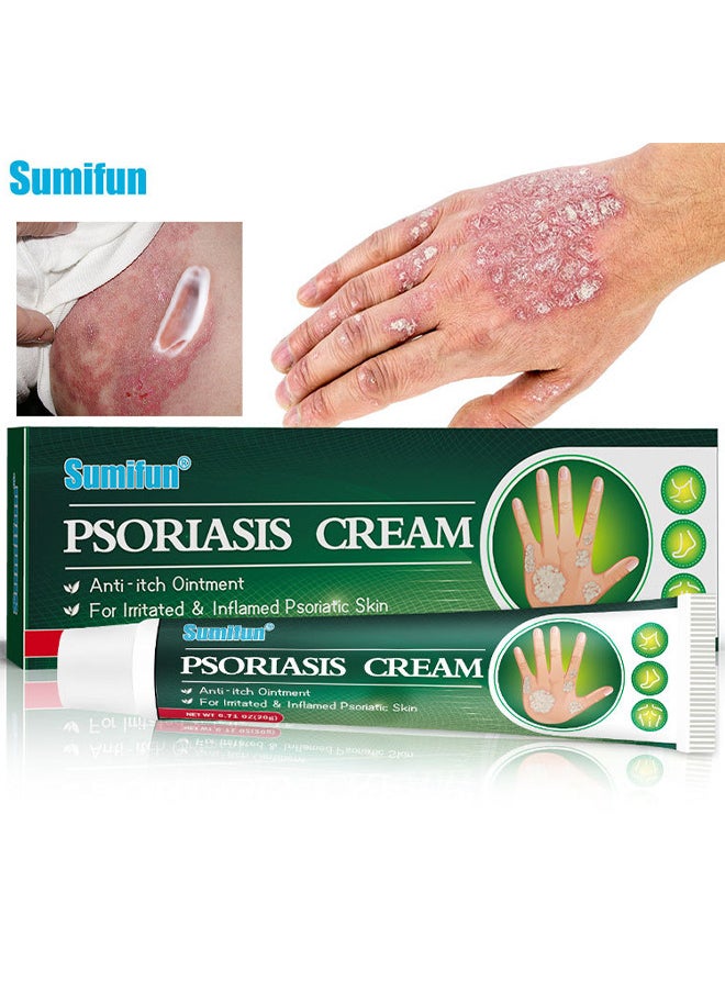 Natural Chinese Herbal Eczema Psoriasis Creams 20G, Dermatitis And Eczema Pruritus Psoriasis Ointment, Psoriasis Creams, Psoriasis Treatment, Antibacterial Cream For Body Itching