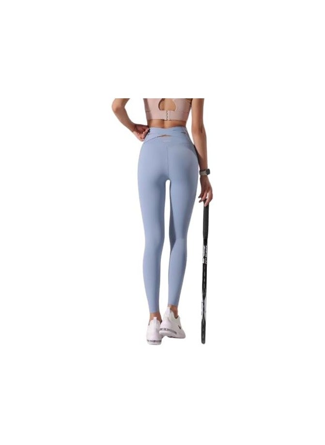 Cross Back Style Spandex Leggings for Women yoga pants