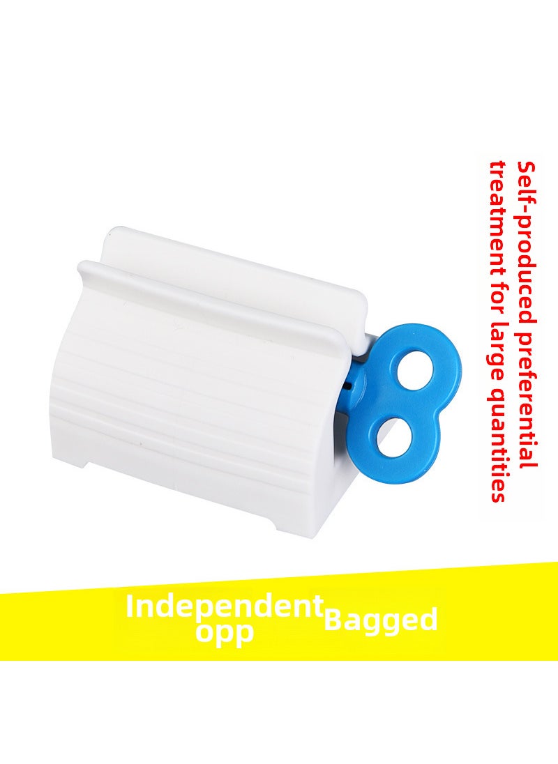 Japanese style toothpaste squeezer clamp-type roll toothpaste device lazy facial cleanser manual hand cream Automatic toothpaste squeezer Blue Bag# C0JBT# recommended 1300 multiple