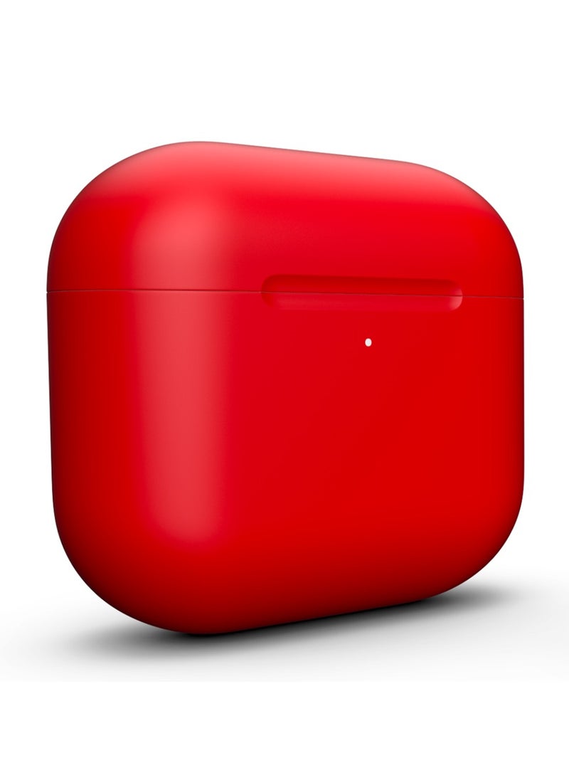 MERLIN CRAFT CUSTOMIZED APPLE AIRPODS 4 RED MATTE