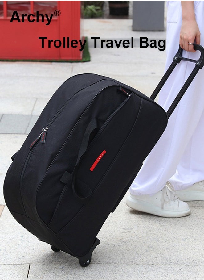 Unisex Trolley Travel Bag Waterproof Large Capacity Multifunctional Luggage Bag