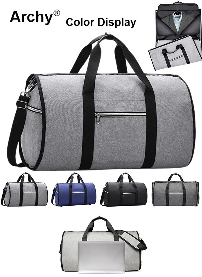 Large Capacity Outdoor Travel Bag Portable Suit Garment Storage Foldable Business Luggage Bag