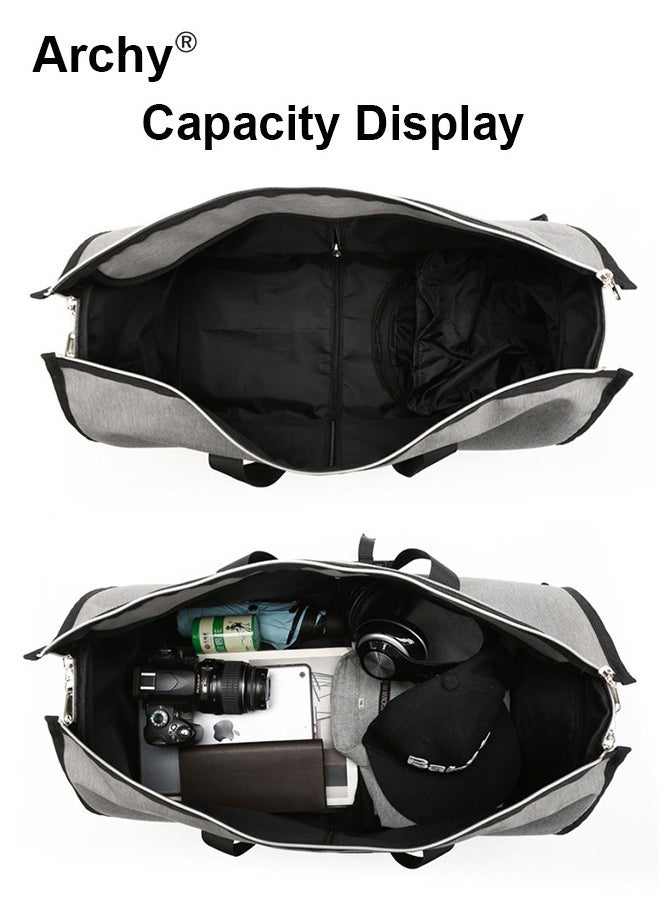 Large Capacity Outdoor Travel Bag Portable Suit Garment Storage Foldable Business Luggage Bag