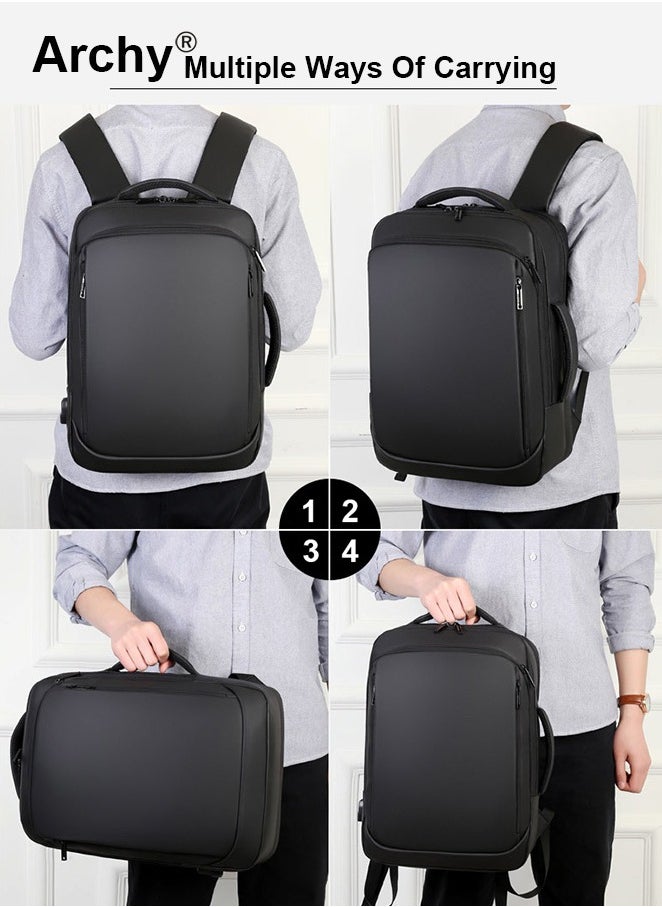 Waterproof Nylon Backpack Casual Breathable Large Capacity Laptop School Bag