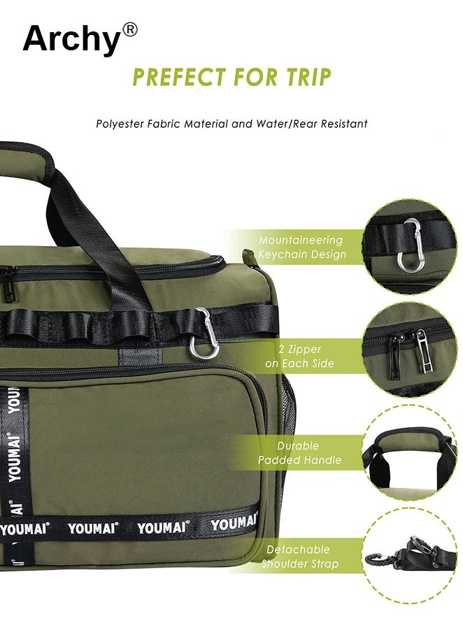 Large-Capacity Travel Bag Men's Short-Distance Luggage Backpack College Students Boarding Backpack Dry and Wet Separation Fitness Bag